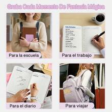 3Pcs Cuaderno de Bolsillo, Cuaderno A6, 200 Páginas Premium Cuaderno Rayado - A6 - Ver 6