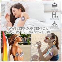 1 Set - 2/6/18pcs G7 Adhesive Patches, 5 Exquisite Butterfly Designs, Waterproof Breathable Latex-Free, Blood Glucose Monitor Cover Sensor Sticker Accessories - View 4