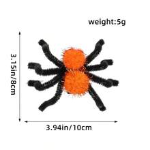 1pc/Halloween Spider Hair Clip Ghost Festival Adult Party Decoration Prop Funny Spider Hair Accessory - Multicolor - View 5