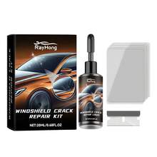 rayhong Windshield Repair Kit, Fast Repair Cracks Clear Vision Restoration Repair Fluid Set, Seamlessly Connects Cracks With Long-Lasting Effect, Strong Adhesive Bonding Strength Ensures Stability Of Repaired Area - A - View 11