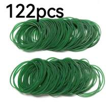 44/88/122/144 buah Karet Gelang Elastis Hijau Tugas Berat, Kuat & Elastis untuk Penggunaan Serbaguna - Bulat - View 9