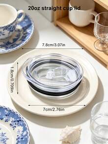 2入水瓶密封蓋，20oz/30oz替換蓋，直徑3.3"/3.7"，防漏替換蓋，20oz 30oz保溫杯蓋，保溫杯蓋 - 彩色 - 查看 7