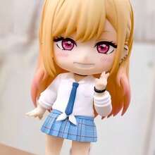 3pcs Boneka Mainan Berpakaian Jatuh Cinta Kitagawa-Hime 1935# Figur Tanah Liat Chibi yang Bisa Berubah Wajah Figur Aksi Sendi - MultiWarna - View 1