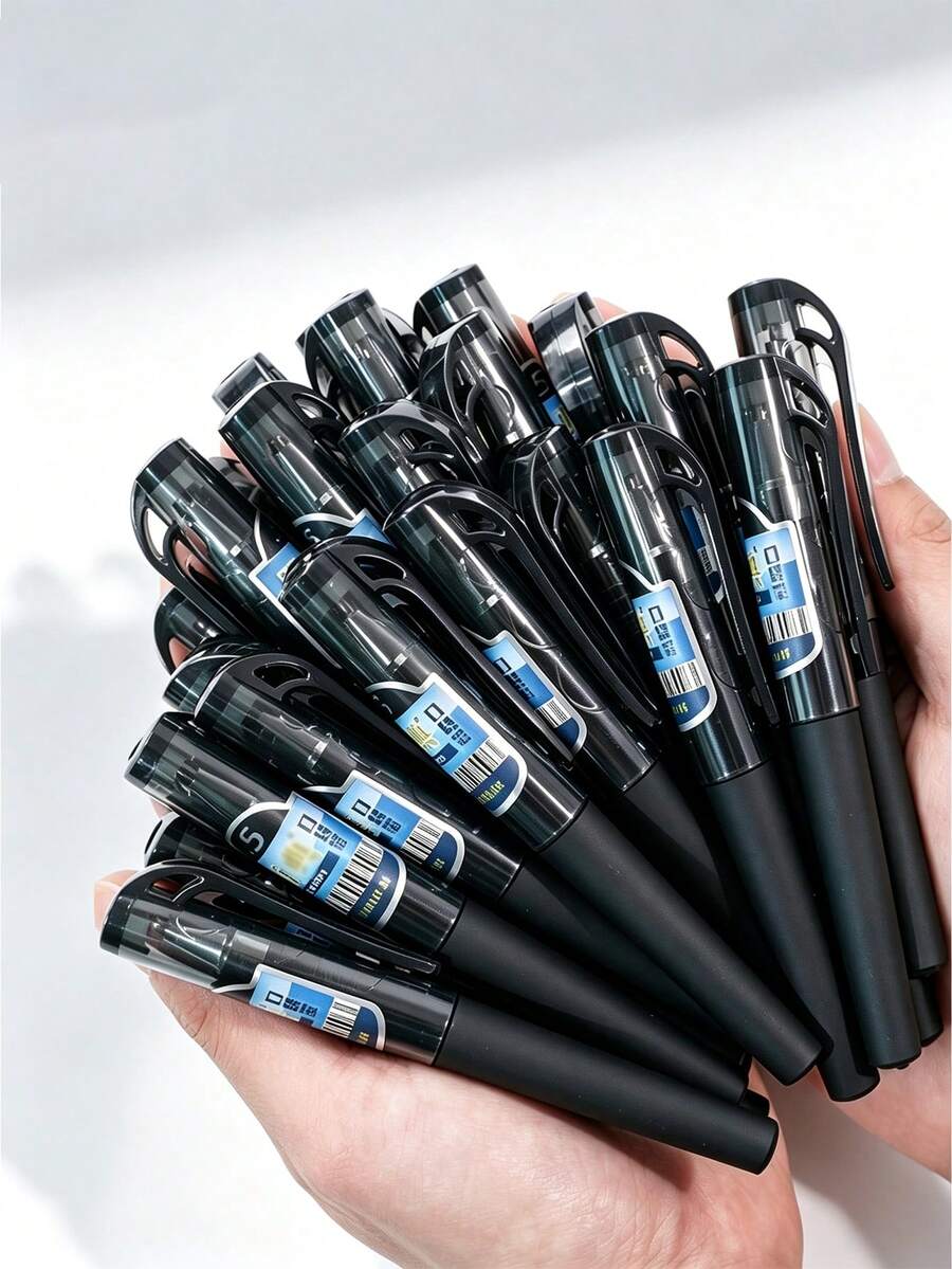 1/8pcs Mini Gel Pens, Pocket Gel Pens, Portable Gel Pens With Medium Tip, Smooth Writing, Professional Quality Pens Suitable For Home, Office And School Use - A - View 1