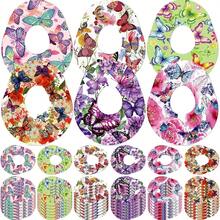 1 Set - 2/6/18pcs G7 Adhesive Patches, 5 Exquisite Butterfly Designs, Waterproof Breathable Latex-Free, Blood Glucose Monitor Cover Sensor Sticker Accessories - View 6
