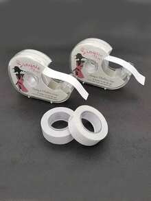 1 Roll/1 Set Double-Sided Tape, Durable And Long-Lasting, Transparent Invisible Design, Suitable For Fixing Clothing At Chest And Neckline To Prevent Accidental Exposure - Multicolor - View 3