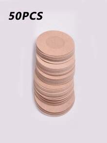 100pcs Unisex Non-Woven Fabric Nipple Covers, Invisible Seamless Comfortable Lightweight Portable, Suitable For Fitness, Running, Sports, Daily Commute And More - A - View 10