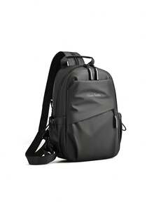Minimalist Army Green Convertible Sling Backpack, Small Multi-Pocket Nylon Chest Bag Lightweight Crossbody Daypack For Men Daily Outdoor Use - Multicolor - View 6