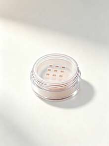 48/24/2pcs 10ML Sealed Leak-Proof Powder Dispenser Box, High Transparency Plastic Minimalist Transparent No Pattern Round Wide Mouth With 9-Grid Powder Sieve Spiral Sealed Lid And Flocked Powder Puff, Portable Makeup Refill Storage Empty Powder Jar For Travel, DIY Daily Makeup Storage - Multicolor - View 6
