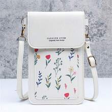 Versatile Women's Mini Phone Bag, Influencer Style, New INS Design, Touchscreen Compatible, Double Layer Vertical Phone Pouch, Crossbody Bag - Multicolor - View 15
