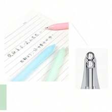 Flower Head Creative Retractable 0.5mm Black Neutral Pen, Flower-Shaped, Fun Writing, Simple Healing Style, Suitable For Adult Writing, Note-Taking, Journaling, Art Enthusiasts - Multicolor - View 6