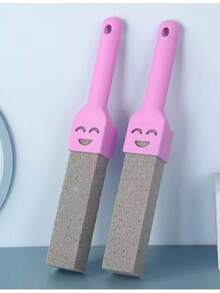 Powerful Cleaning Multifunctional Household Hand-Free Toilet Brush Pumice Toilet Brush Water Level No Dead Angle Cleaning Stick - Multicolor - View 7