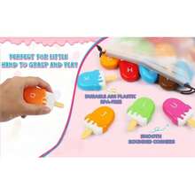 Bộ đồ chơi giáo dục xô mini kem chữ cái Montessori cho bé, ghép chữ ABC chữ hoa và chữ thường, phát triển nhận thức, kỹ năng vận động tinh và phối hợp tay mắt - Nhiều màu - Xem 13