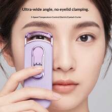 ICEWLESS Smart Temperature Control Heated Eyelash Curler, Long Lasting 3D Natural Curled Eyelashes, USB Rechargeable Eye Makeup Beauty Device - View 6