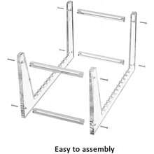 Multifunctional Vinyl Record Storage Rack! Moisture-Proof And Wear-Resistant Bookshelf, File Arrangement+Star Magazine Display - Transparent - View 7