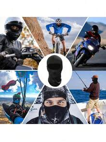 Unisex Ski Hat Face Mask/Face Mask – Suitable For Skiing, Snowboarding, Motorcycle Riding, UV Protection And Windproof, Perfect For Outdoor Activities, Travel, Hiking And Cycling. - Multicolor - View 4