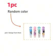 1/2/4pcs Pixel Cat Paw Retractable Push-Pull Eraser, Cute Sliding Rubber Eraser, Clean Erase Without Traces, Creative Stationery Students Correcting Tools, Back To School Gift - Multicolor - View 12
