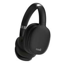 Auriculares Stereo Bluetooth Cascos COOL Roller Negro - Ver 1