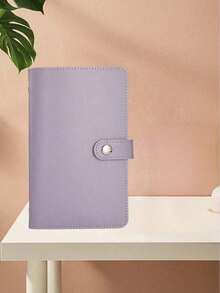A Cash Storage Notebook That Can Hold 100 Banknotes, With Photos Of Banknotes And Stamps On It, And 1A6 Large Storage Space - Multicolor - View 16