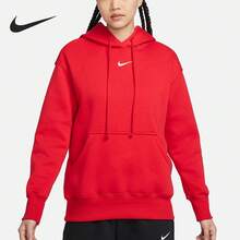 Nike Women's Spring Drawstring Hooded Casual Sports Knit Sweatshirt DQ5861-657 - DQ5861-657 - View 6