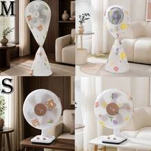 4/2/1pc Electric Fan Dust Cover, Full Coverage Protective Cover For Seasonal Storage, Washable And Reusable, High Elasticity Protective Cover, Multi-Functional Protective Cover, Seasonal Storage Cover, Essential Home Item, Seasonal Gift - Multicolor - View 3