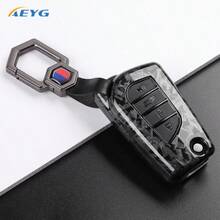 Carbon Fiber Texture ABS Car Key Shell Protective Cover Compatible With 2012-2024 RAV4, Camry, Corolla, Avalon, C-HR, GT86, Hilux, Fortuner - C Model - View 8