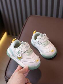 1 Pasang Sepatu Olahraga Berjalan Fungsional Gaya Baru untuk Anak Laki-laki & Perempuan - Hijau - View 1