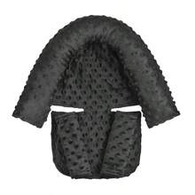 Infant Travel Support Pillow, Baby Head And Neck Support Pillow, With Car Seat Safety Belt Cover - Multicolor - View 16