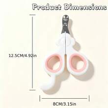 Small Flower Cat Round Hole Limited Nail Clipper, Round Head Kitten And Adult Cat Nail Trimming, Blister Packaging - Home Portable Nail Grooming - View 2