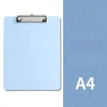 A4 Size Clipboard Folder - Durable PP Material, With Writing Board, Student And Professional Office Folder, Document Filing Folder - Multicolor - View 5