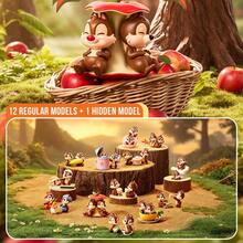 POP MART Disney Chip 'n Dale Series Blind Box, Classic Cartoon Character Figurines, ABS Hard Material Non-Plush, Mini Collectible Blind Box, Home Decor Display, Holiday Theme Party Decoration, Mystery Box, Birthday, Christmas Gift - Multicolor - View 1