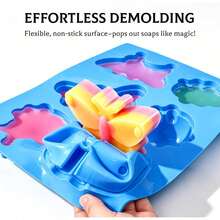 4pcs Insects/Flower Appearance Silicone Mold/Dropper Set,Butterfly Flower Shaped Ladybug Design,Handmade Soap Mold,Candle Mold,Aromatherapy Plaster Mold,Epoxy Resin Mold,Very Suitable For Christmas/New Year Parties,Holiday DIY Crafts Gift,Home Decor - A - View 8