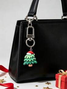 1/10pcs Christmas Tree Keychain Set, Christmas Tree Pendant Keychain, Bag/Wallet/Backpack/Handbag And Car Charm, Ideal Gift For Wedding, Christmas Party, Graduation, Christmas - Christmas Tree Ornament - View 2
