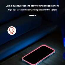 Set Of 3 (Pink Glow-In-The-Dark Anti-Peep) Privacy Tempered Glass Screen Protectors That Shine At Night. Smooth Surface With Good Gloss | Reinforced Glass Protection, Compatible With Compatible With Iphone 18Pro 18Promax 18 Duo 17 16 15 14 12 13 11 - 3pieces/PINK Privacy - View 7