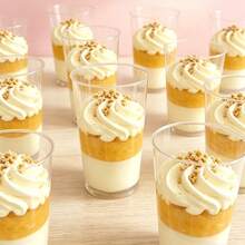 10PCS/50PCS/100PCS 100ml Transparent Cups For Pudding, Jelly, Ice Cream, Dessert, Transparent Pudding Cups, Party, Wedding, Catering, Food Container, Mini Dessert, Restaurant Mini Cups, Suitable For Party, Wedding, Catering, Ice Cream, Pudding And Food Container, Kitchen Supplies - Transparent - View 7