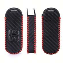 Car Key Case For 2 3 5 6 Atenza Axela CX3 CX5 CX7 CX8 CX9 MX5 Sch5 Demio X5 CX 5 With 2 Keys - one-size - View 4