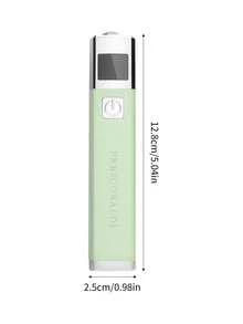1件裝 綠色迷你可充電式 UV LED 美甲燈，適用於凝膠美甲，快速乾燥美甲固化機，UV LED 凝膠指甲油烘乾燈，美甲工具，可充電式美甲沙龍設備 - 薄荷綠 - 查看 10