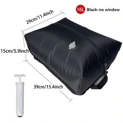 Vacuum Compression Bags Travel Clothes Storage Bag Luggage Bag Portable Clothing Luggage Bag Air-Exhausting Portable Organizer Bag Suitable For Backpacks Luggage Bags Luggage Organizer Bag, Reusable Vacuum Compression Bag, Dual-Valve Travel Compression Bag, Suitable For Clothes, Luggage, Backpacks And Carry-On Luggage, Space-Saving, Suitable For Travel And Business Trips