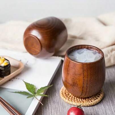 Gelas Bourbon Kayu Bakar, Gelas Vintage Hangus, Hadiah Wiski Bourbon, Cangkir Kayu Buatan Tangan, Cangkir Teh yang Dapat Digunakan Kembali, Cangkir Kopi, Peralatan Minum Kayu Berkualitas Tinggi untuk Rumah atau Dapur, Cangkir Kayu Buatan Tangan, Hadiah untuk Pria, Ayah atau Saudara Laki-laki, Hadiah Wiski (Dengan Tabung Kertas Kraft)