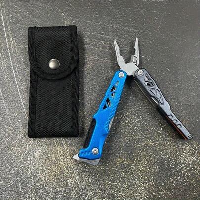 Multi‑Functional Tools Including Pliers And Knives. Highly Practical, Easy‑To‑Carry And Space‑Saving / 1‑Piece. Portable Emergency Lightweight Pocket‑Sized Tool. Constructed With Sturdy High‑Quality Materials For User‑Friendly Operation. Ideal For Cr