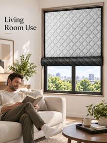 Naturepeak Thermal Insulated Curtain, Heat Retaining, Blackout, Waterproof, Sunshade, Soundproof, Double-Layer Thick Warm Window Curtain For Winter, Home Sanctuary - Blackout Curtains - View 13