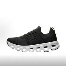 On Running Women Casual Shoes - Black and White (Recommended to Size Up 0.5-1 Size) - View 1