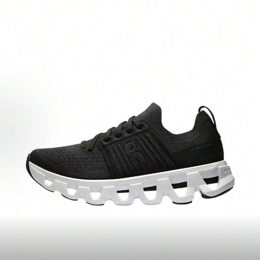 On Running Women Casual Shoes - Black and White (Recommended to Size Up 0.5-1 Size) - View 1