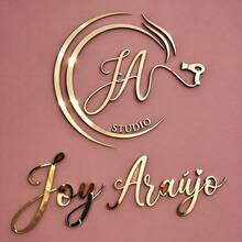 1pc Personalized Custom Text Logo, Acrylic Mirror & Black Letter Cut, Laser Cut Corporate Signage, Laser Cut Logo Sign, Corporate Wall Sign, Indoor Decor Commercial Logo Studio Customization - Multicolor - View 2
