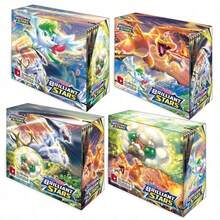 Splendor 1 Kotak/360 Kartu Permainan Kartu Perdagangan, BRILLIANTSTARS Versi Bahasa Inggris, 10 Kartu Per Kemasan, 36 Kemasan Per Kotak, Paket Ekspansi, Kartu Langka, Pertempuran Kartu, Evolusi, Permainan Meja, Hadiah Liburan, Hadiah Pesta, Hadiah Natal, Hadiah Teman Sekelas, Hadiah Ulang Tahun, Halloween, Koleksi Natal, Kartu Permainan Meja, Baru, Asli, Belum Dibuka, Cocok Untuk Pemain Kartu Untuk Memperluas Dek Pertempuran, Memenuhi Kebutuhan Koleksi Kartu Para Penggemar (Warna/Gaya/Pola Kotak Dikirim Secara Acak) - MultiWarna - View 3