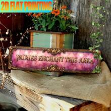 1pc Charming Vintage Novelty Home Sign Decor, European & American Theme Metal Sign Decoration For Garage, Backyard, Bedroom, Farmhouse, Cafe, Porch And Garden - Durable, Outdoor - Multi-Functional English Yard Sign (Random Style) - A - View 8