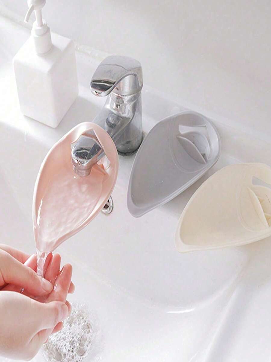 2pcs, Faucet Extender Multi-Function Detachable Home Bathroom Sink Splash Guard Hand Washing Aid