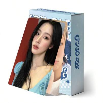 55pcs G-IDLE Song Yuqi & Ye Shuhua Celebrity KP OP Merchandise LOMO Collection Holographic Photocard, Photo Cards, Arirang, BTS200 Accessories, Bangtan, Photo Card, Photocard Collectible Photo Cards & Storage Box Lomo Cards Lomo, Decorative Postcards, Art Print