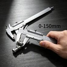 Stainless Steel Mechanical Vernier Caliper, 4-In-1 Industrial Grade Caliper For Depth, Inner Diameter And Outer Diameter Measurement - 0-150mm - View 5