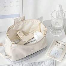 1pc Star & Moon Print Large Capacity Multi-Layer Pencil Case, Portable Stationery Storage Bag For Students - Multicolor - View 8